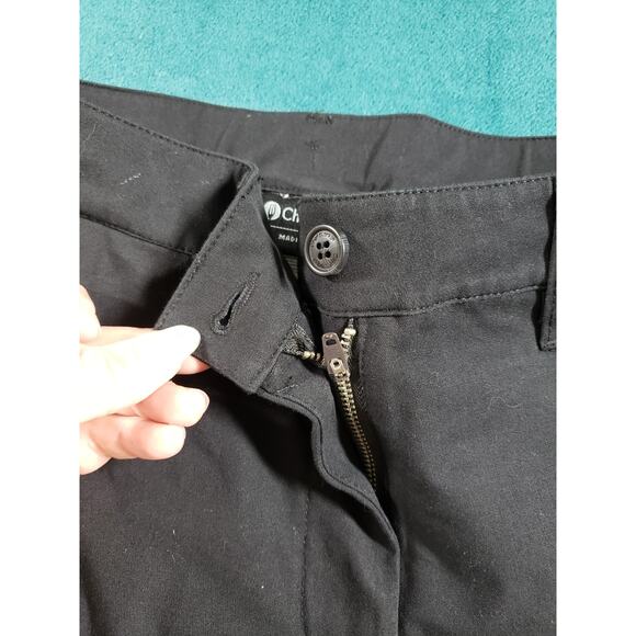 Chef Works Pants Size 6 Womens Black Stretch Chino Khaki Work Straight NWT - Picture 7 of 14